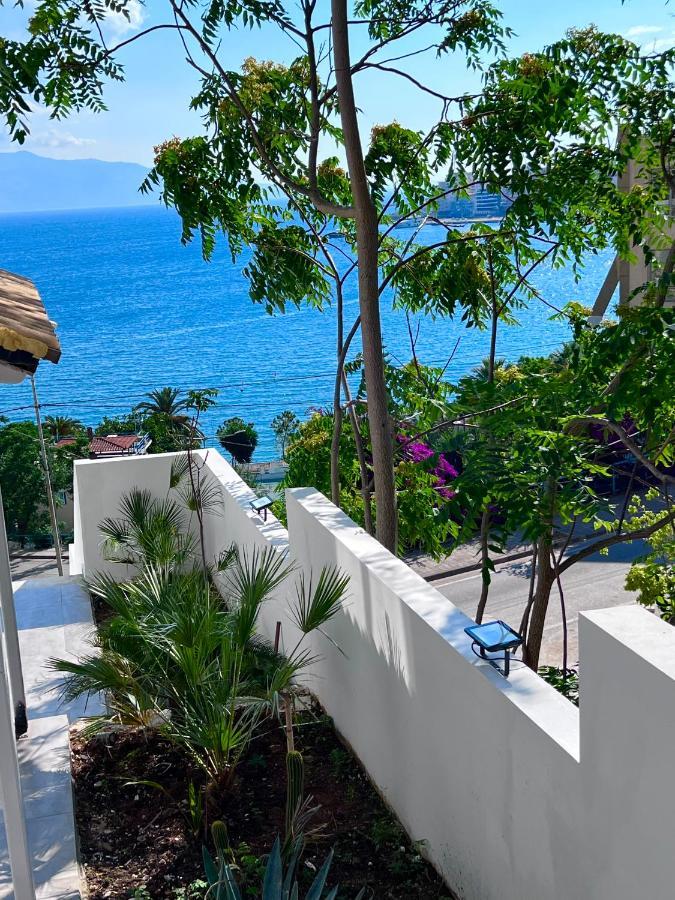 Kanes Bohemian Boutique Hotel Sarande Bagian luar foto